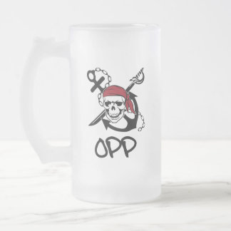 Cristal Esmerilado Taza helada el | de OPP