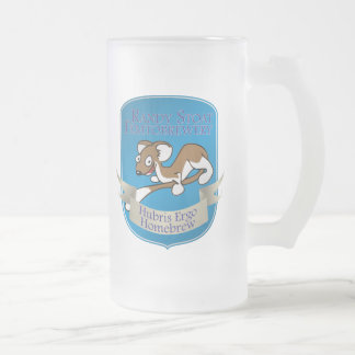Cristal Esmerilado Taza helada Stoat de Randy