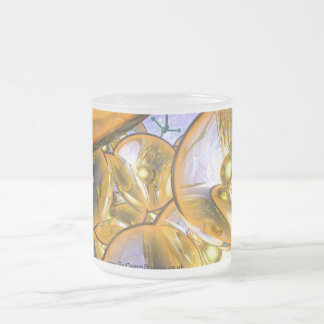 Cristal Esmerilado Taza interior de la DNA