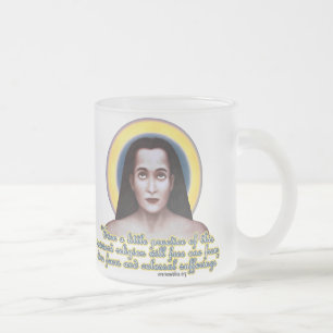 Cristal Esmerilado Taza MB01 de Babaji