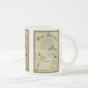 Cristal Esmerilado Taza normal de Abby