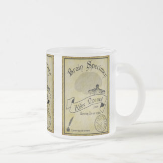 Cristal Esmerilado Taza normal de Abby