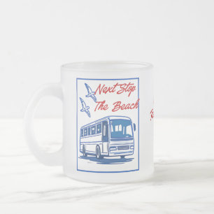 Cristal Esmerilado Taza para Conductor de Autobús Jubilado – Regalo D