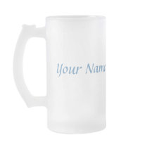 Taza personalizada azul de Lotus