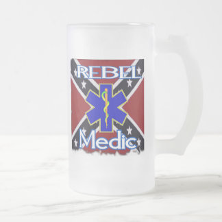 Cristal Esmerilado Taza rebelde de la "cerveza grande" del médico