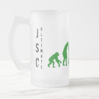 Cristal Esmerilado Última taza de cerveza de JSC