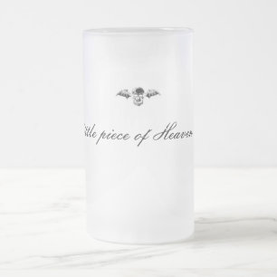 Cristal Esmerilado Un pequeño pedazo de taza del cielo