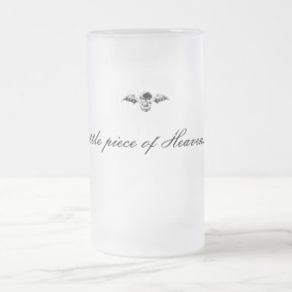 Cristal Esmerilado Un pequeño pedazo de taza del cielo