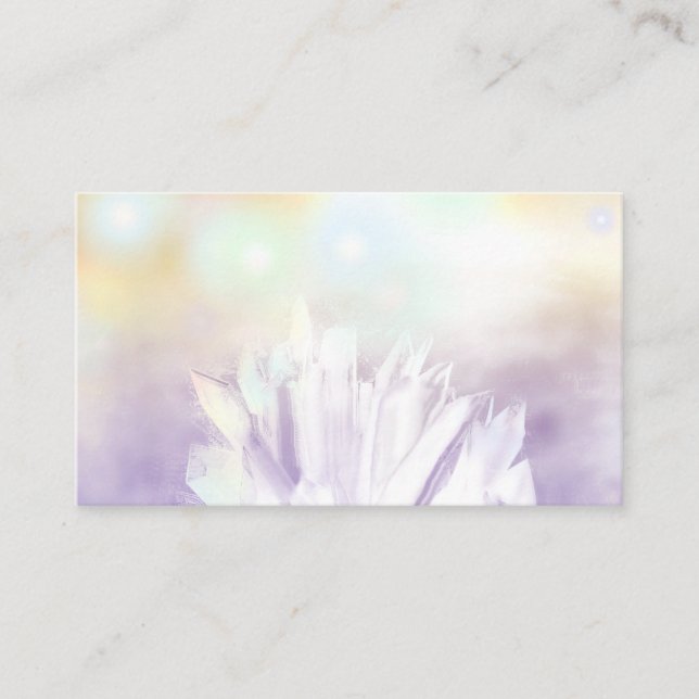 Cristales, Cristal, Tienda, Tarjetas de Negocios P (Anverso)