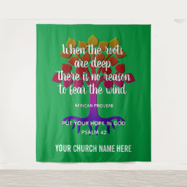 Cristiano cuando las raíces son un profundo tapiz 