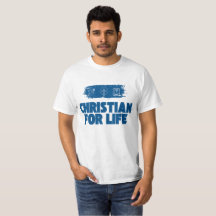 Cristiano de por vida, camisa cristiana, camiseta 