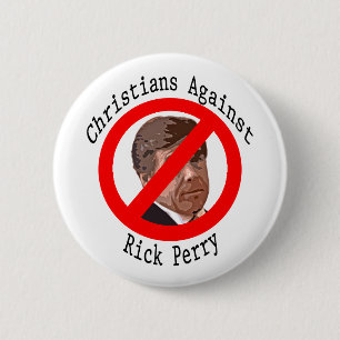 Cristianos contra el botón de Rick Perry