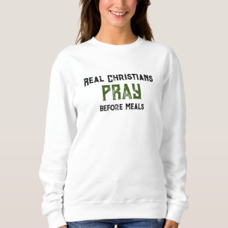 "Cristianos de verdad rompen" la sudadera femenina