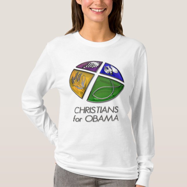 Cristianos para la camisa de Obama (Anverso)