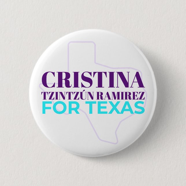 Cristina Tzintzún Ramirez Para TX Botón 2 (Anverso)