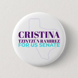 Cristina Tzintzún Ramírez por el botón del Senado