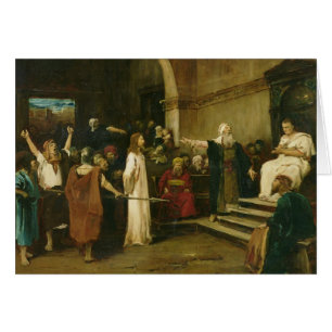 Cristo antes de Pilate, 1880