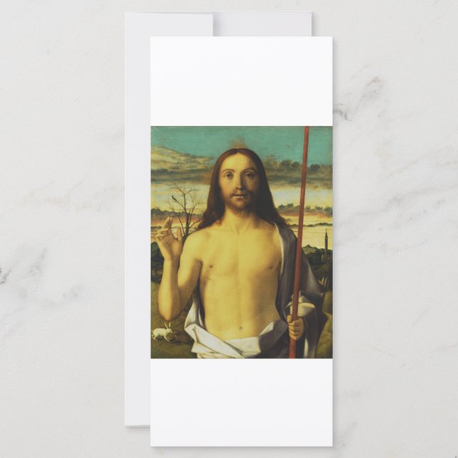 Cristo bendiciendo por Giovanni Bellini   (Anverso)