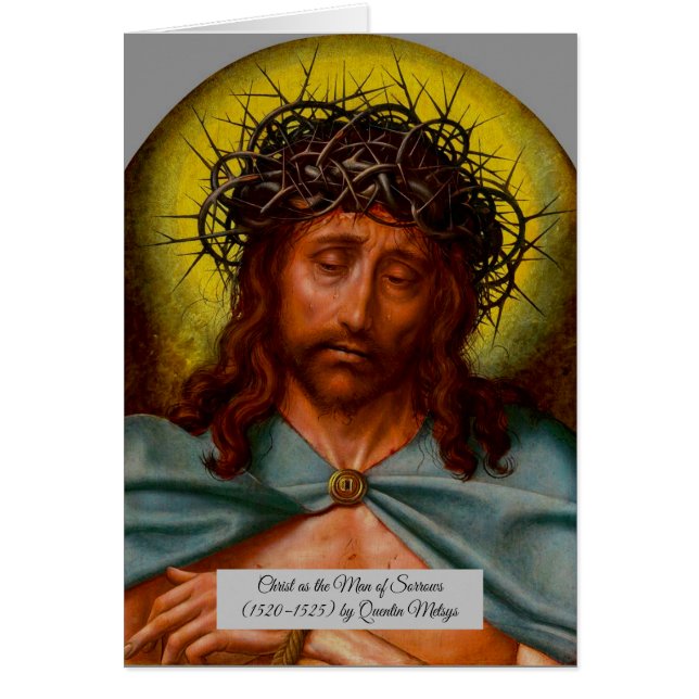 Cristo como el hombre de las penas (Frente)