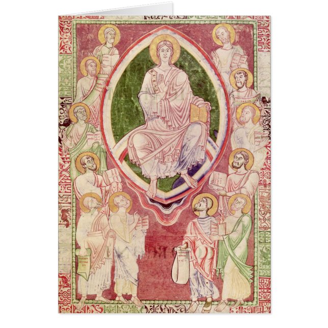 Cristo con los doce profetas de menor importancia (Frente)