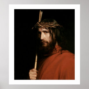 Cristo con Thorns de Carl Bloch. Impresión Bella A