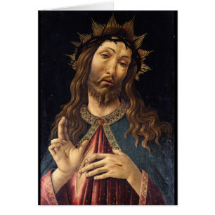 Cristo coronó con las espinas por Botticelli