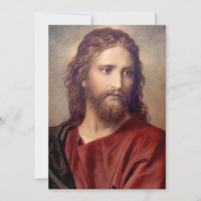 Cristo del aprendizaje religioso, oración de Jesús (Anverso)