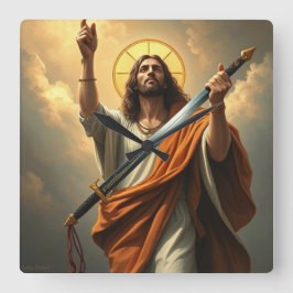 Cristo devuelve el reloj de pared