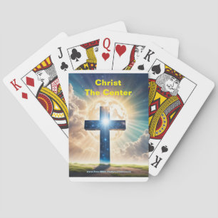 Cristo El Centro Jugando Cartas