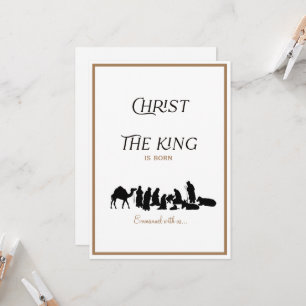 Cristo el Rey es Navidades cristianos nacidos