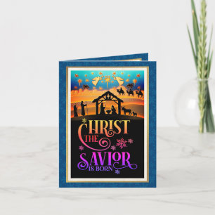 "Cristo El Salvador Ha Nacido" Navidad Nacimiento