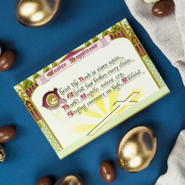 Cristo, el Señor, se levanta de nuevo la tarjeta H (Subido por el creador)