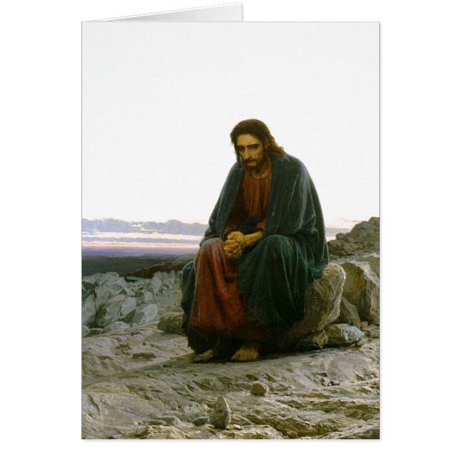 Cristo en el desierto (Frente)