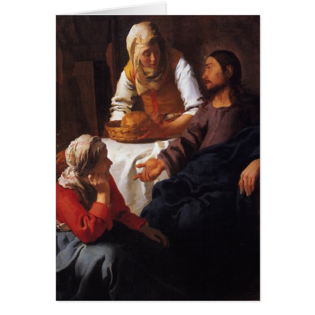 Cristo en la casa de Maria y de Martha (Frente)