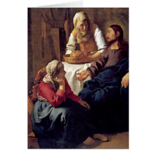 Cristo en la casa de Martha de Juan Vermeer