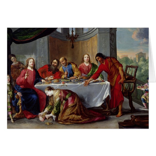 Cristo en la casa de Simon el Pharisee (Anverso (Horizontal))