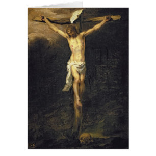 Cristo en la cruz, 1672