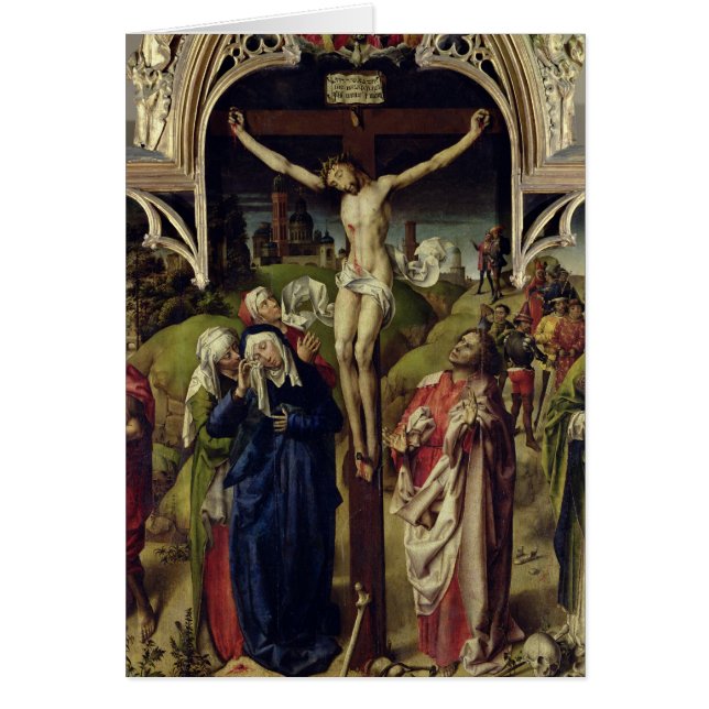 Cristo en la cruz, las mujeres santas (Frente)