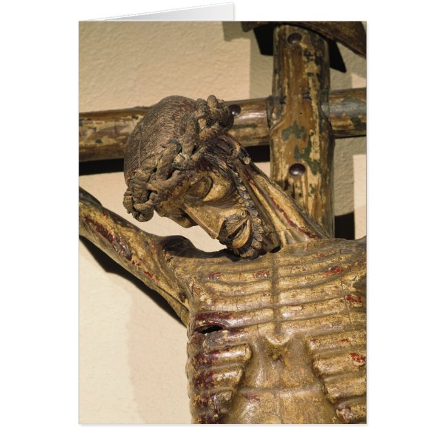 Cristo en la cruz, llamado "Le Devot Christ" (Frente)