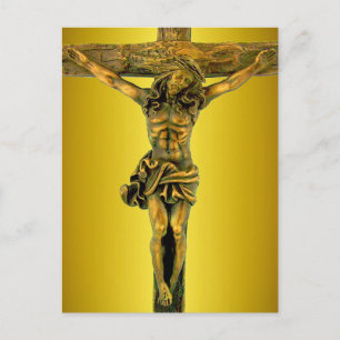 Cristo en la postal cruzada