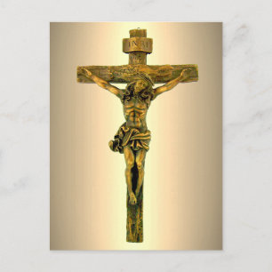Cristo en la postal cruzada