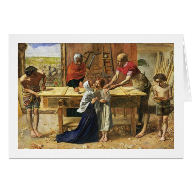 Cristo en la tienda de carpinteros de su padre (Anverso (Horizontal))