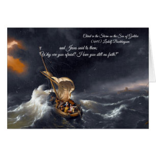 Cristo en la tormenta