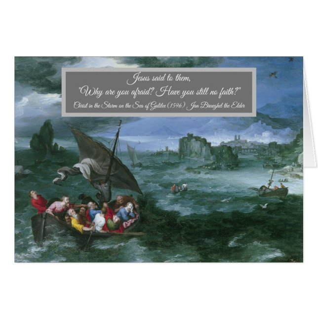 Cristo en la tormenta (Anverso (Horizontal))