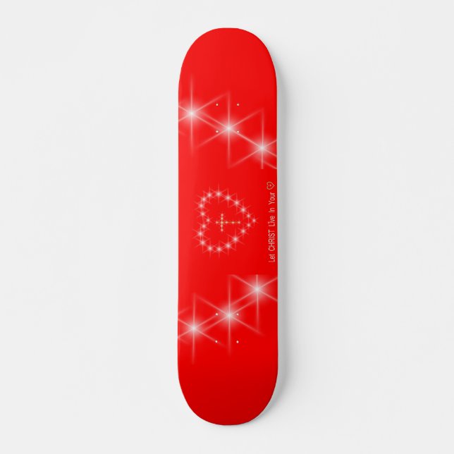 Cristo en tu patineta de corazón (Anverso )