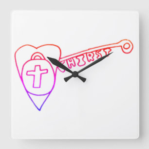 Cristo es el Reloj de la Pared de la Clave