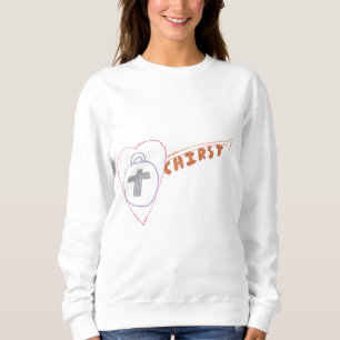 Cristo es la clave de la sudadera básica de las mu