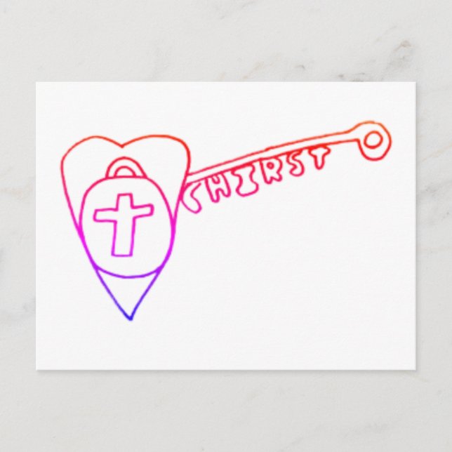 Cristo es la postal clave (Anverso)