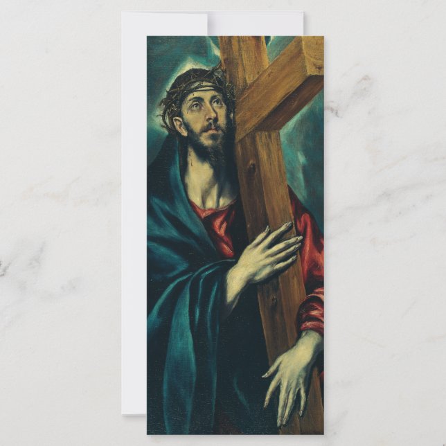 Cristo llevando la cruz por El Greco (Anverso)