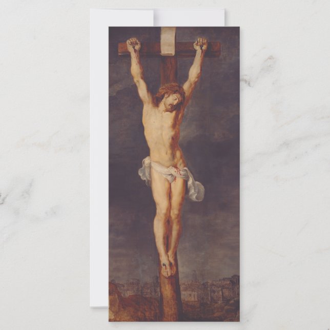 Cristo muerto en la cruz por Peter Paul Rubens (Anverso)